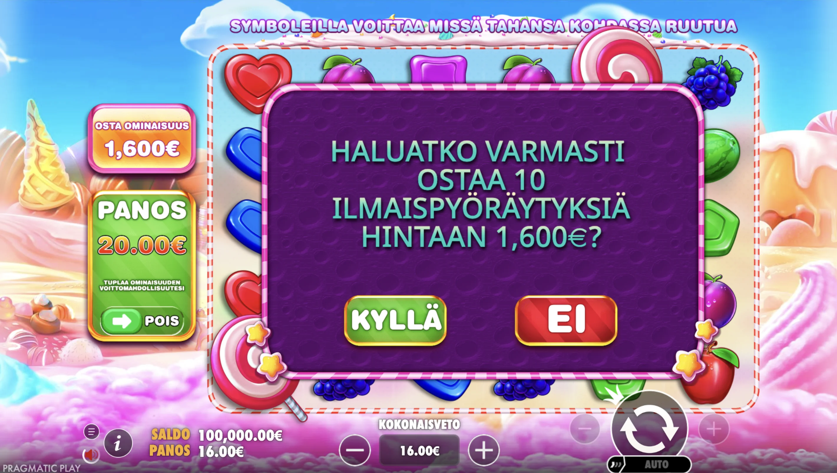 Especificaciones y datos de rendimiento del juego